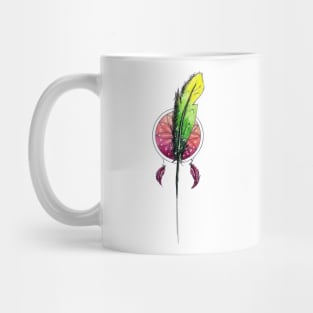 Feather and Dreamcatcher Mug